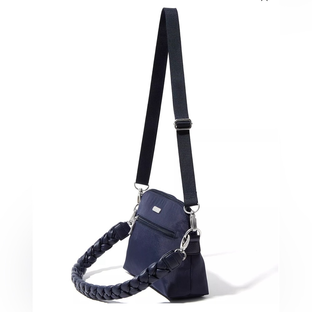 Baggallini Navy Crossbody Bag - Picture 3 of 9